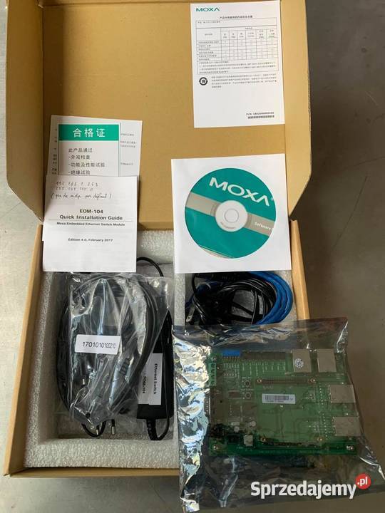 MOXA EOM104 EVALUATION KIT 100