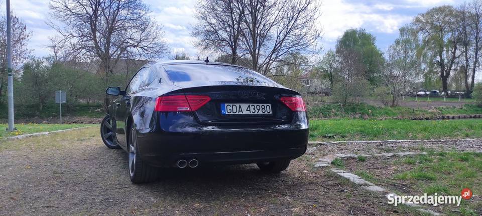 BLACK A5 SPORTBACK 20 TDI 190 BIXENON RADAR 2 centralny zamek Suchy Dąb sprzedam