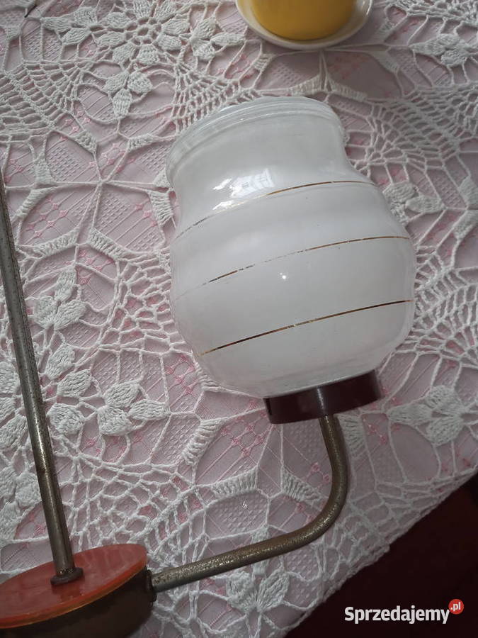 Lampa prl Kaprys Nowa Huta śląskie Żarnowiec