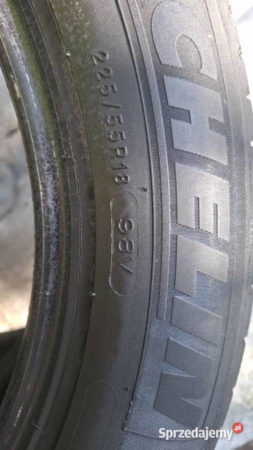 2 opony letnie 225x55x18 Michelin 225 kujawsko-pomorskie Bydgoszcz