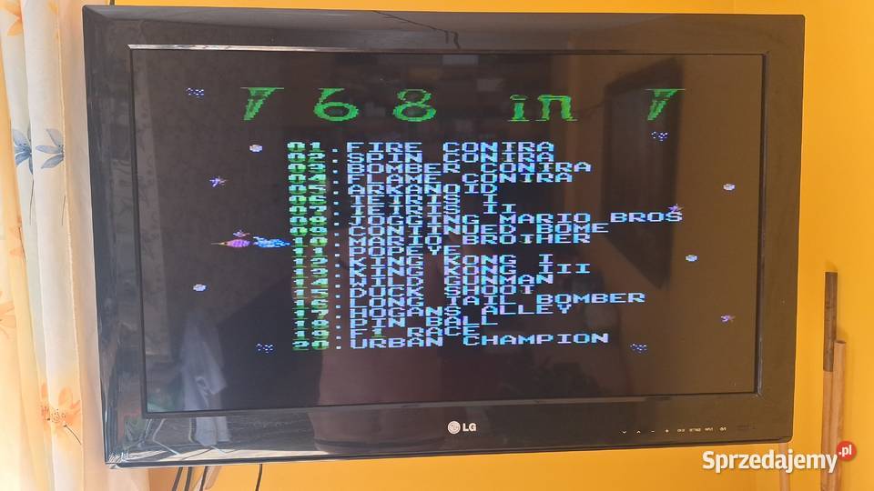 Gra PEGASUS IQ502 konsola retro duży zestaw Legionowo