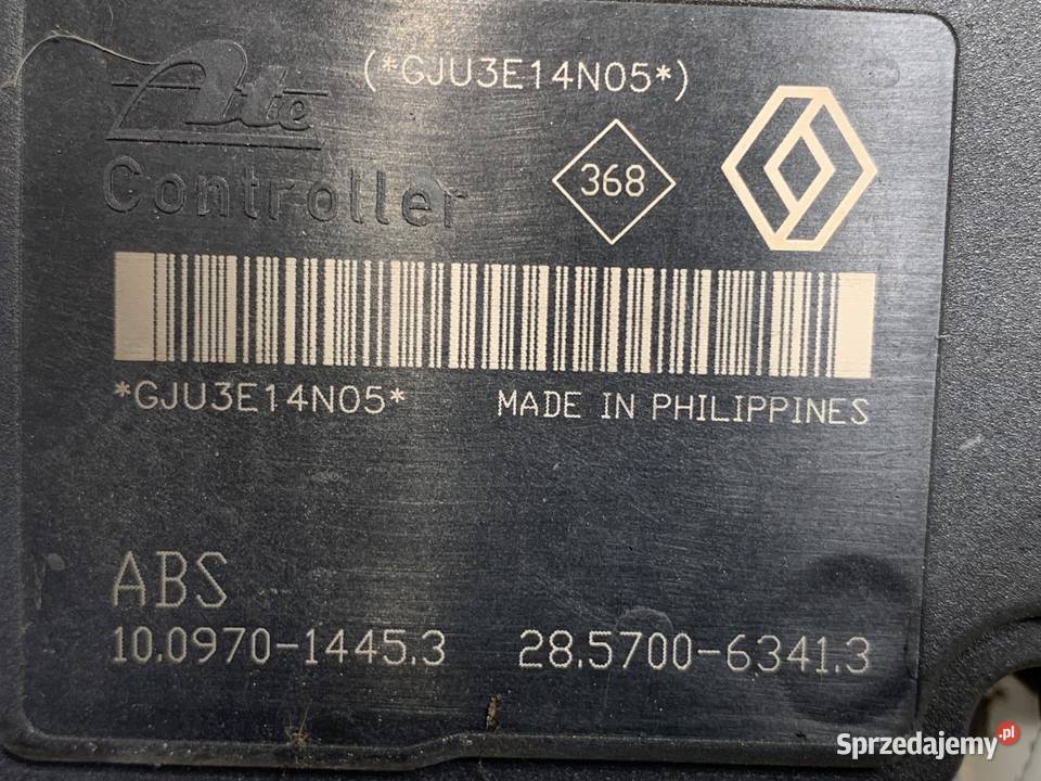 POMPA ABS RENAULT MEGANE III 476606747R 15 90 podkarpackie sprzedam