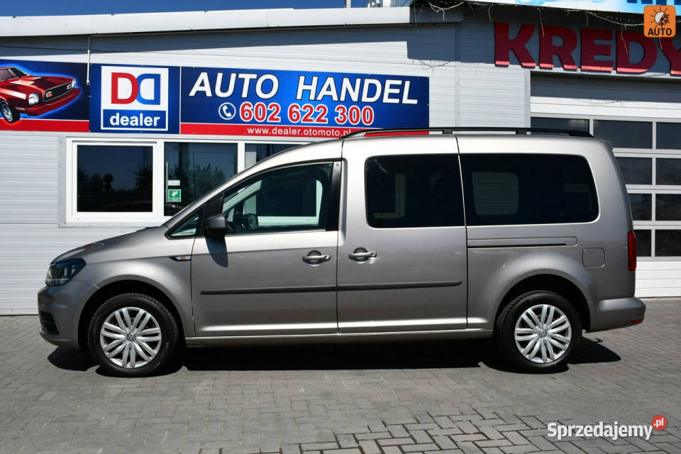 Volkswagen Caddy 20 TDI LONG 100 bezwypadkowy klimatyzacja