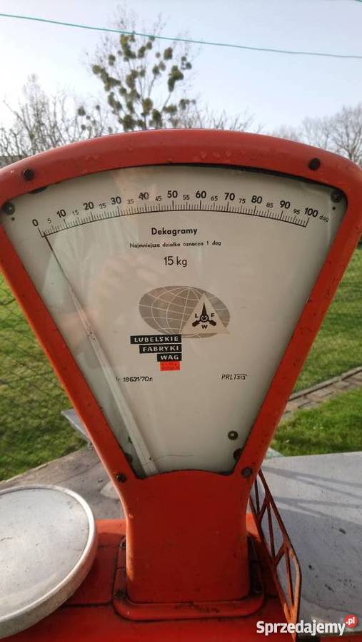 WAGA LUBELSKIE FABRYKI WAG 1970 Moszna