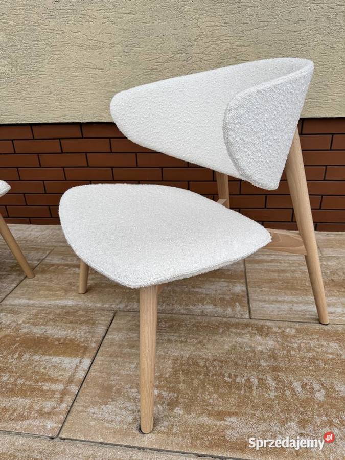 Fotel nowoczesny design boucle fotele krzesła mazowieckie Sulbiny
