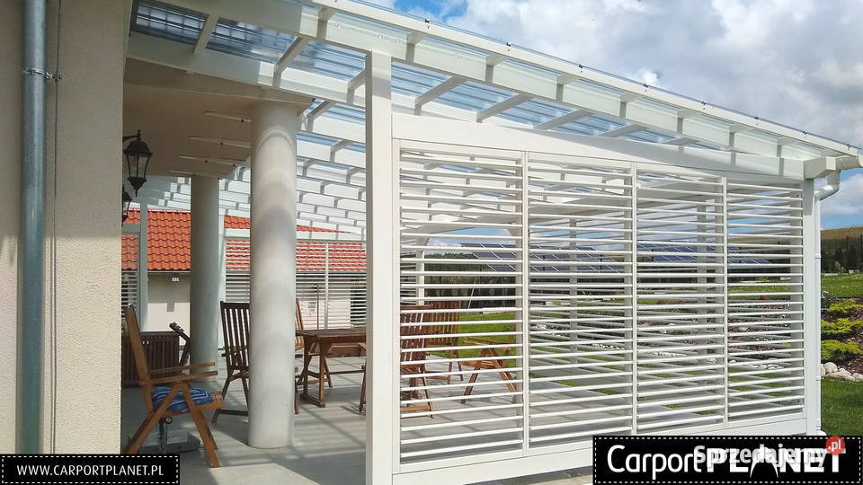 Wiaty ogrodowe pergole drewniane zadaszenia Olsztyn