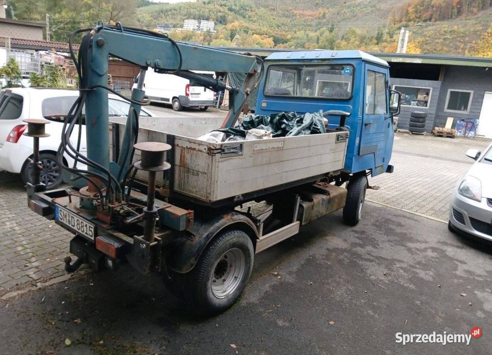 Multicar m2502 44 żuraw samochodowy z HDS Zgorzelec