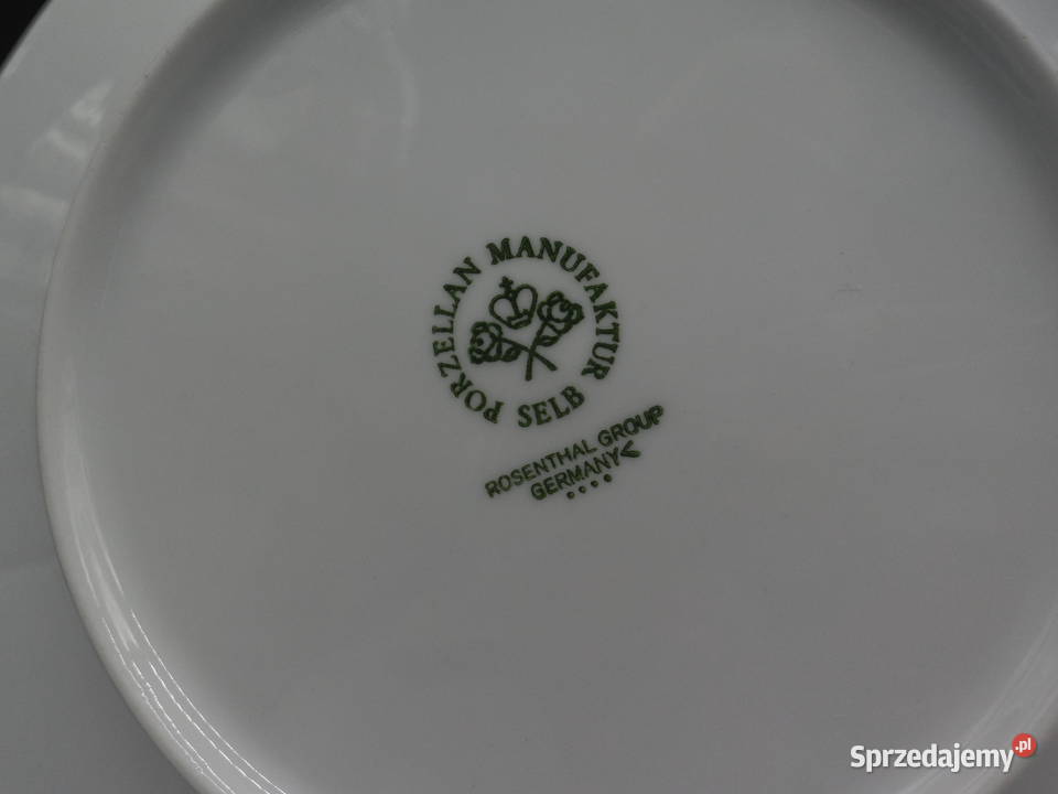 Zestaw 3 Talerzy ROSENTHAL MARIA Sommerstrauss Raszków