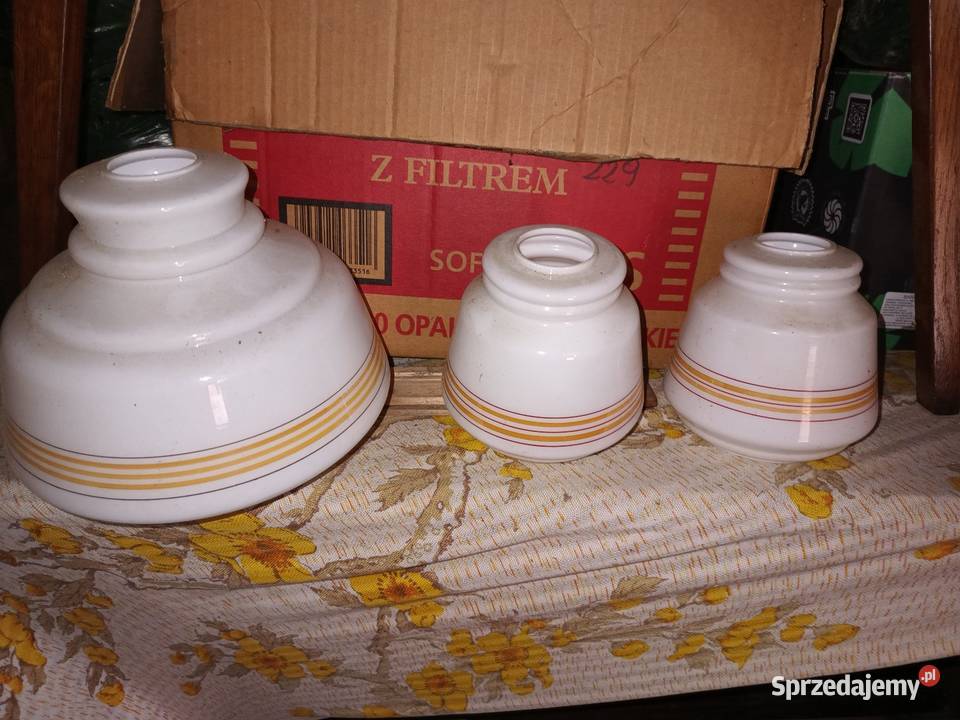 Klosze do PRL lamp Krosno