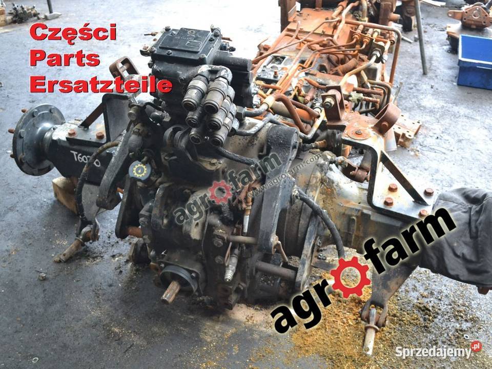 Holland T6070 części skrzynia biegów silnik Byków sprzedam