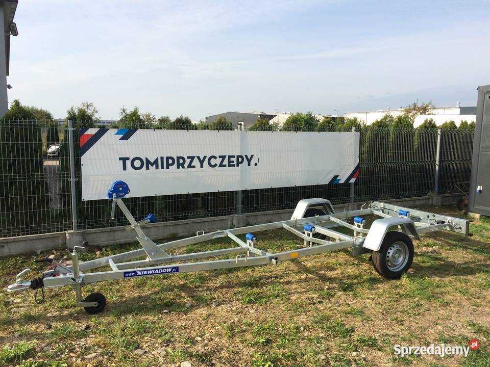 Przyczepa podłodziowa przyczepka hamowana 5m wielkopolskie Piła