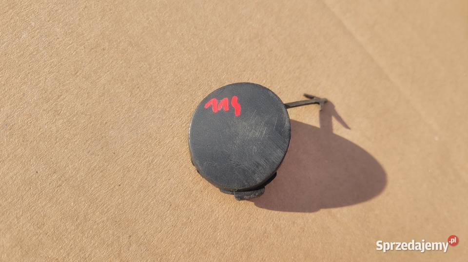 PEUGEOT 207 0609 ZAŚLEPKA HAKA ZDERZAKA PRZÓD Ruda Śląska sprzedam