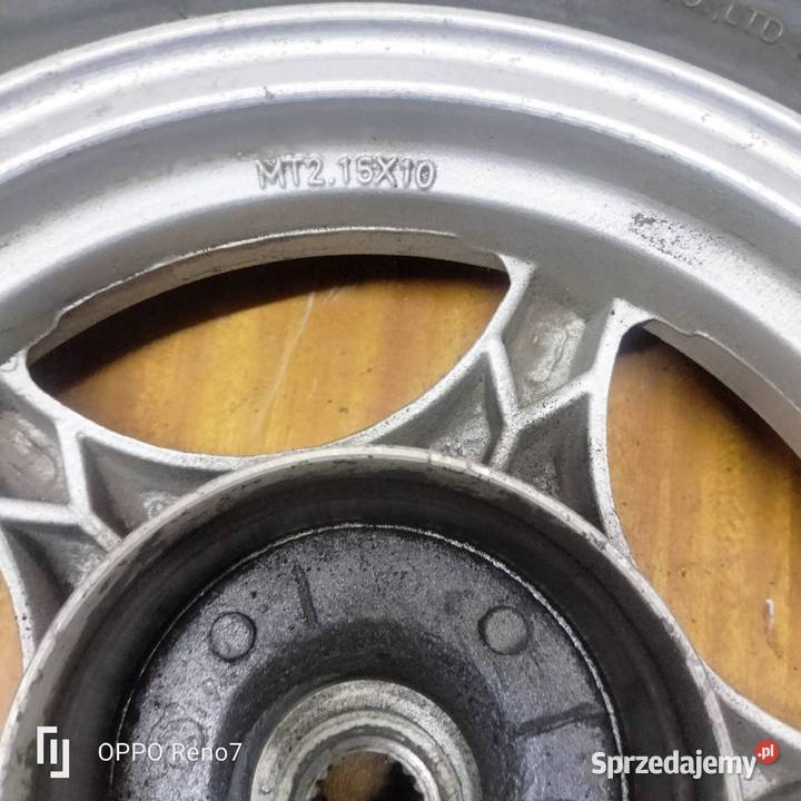Tylne koło 10 19 frezów skuter 4T łódzkie Łubno