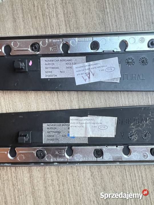 AUDI A6 C6 LISTWA OZDOBNA DRZWI 4F0867419A Katowice sprzedam
