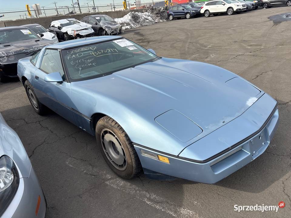 Chevrolet Corvette C4 1984r MANUAL uszkodzony Mińsk Mazowiecki