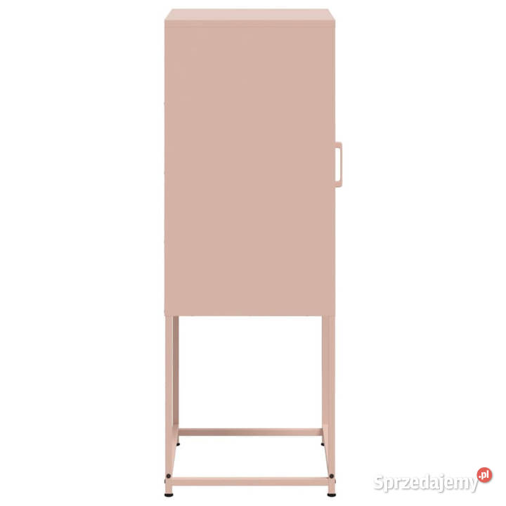 Szafka różowa 36x39x107 stal WM846531 Pozostałe Warszawa sprzedam