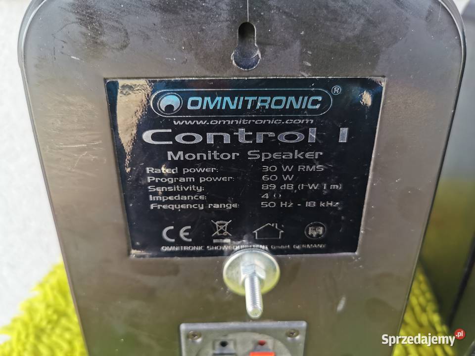kolumny omnitronic control 1 śląskie Chełm Śląski