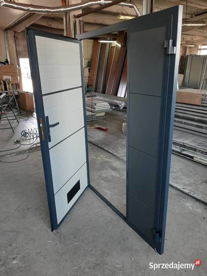 Aluminiowe drzwi boczne Drzwi i okna