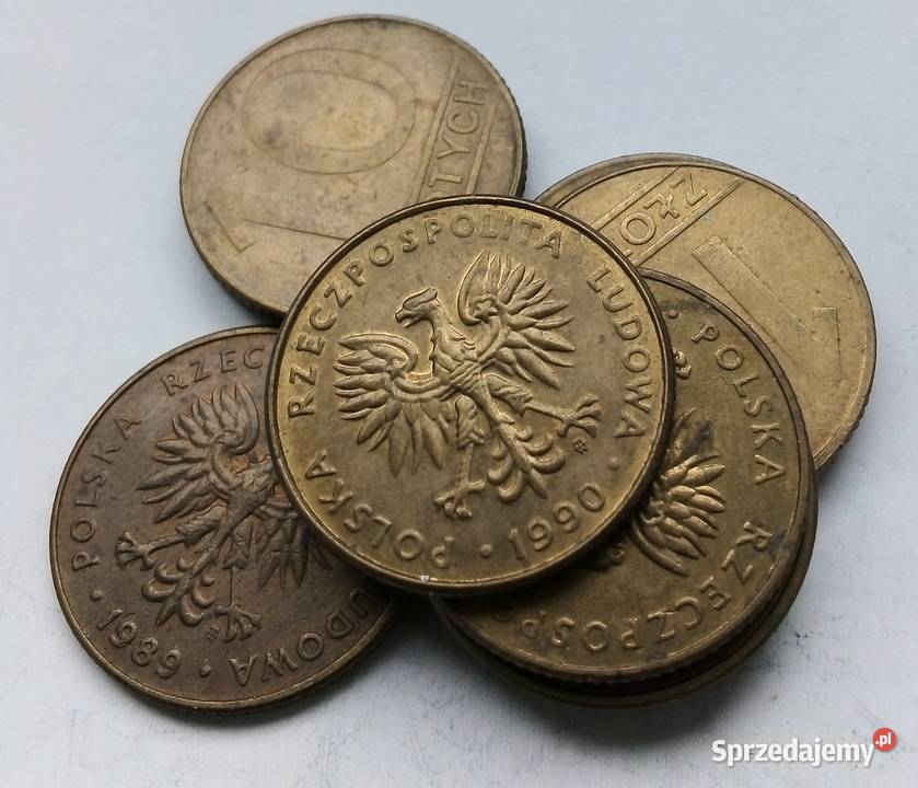 POLSKA10 ZL1989 r1990 rMMn8 SZTUK mazowieckie