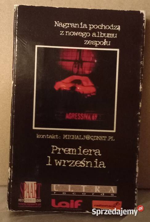 Agressiva 69 Promo Album Split Mix Ultra Rec warmińsko-mazurskie Elbląg sprzedam