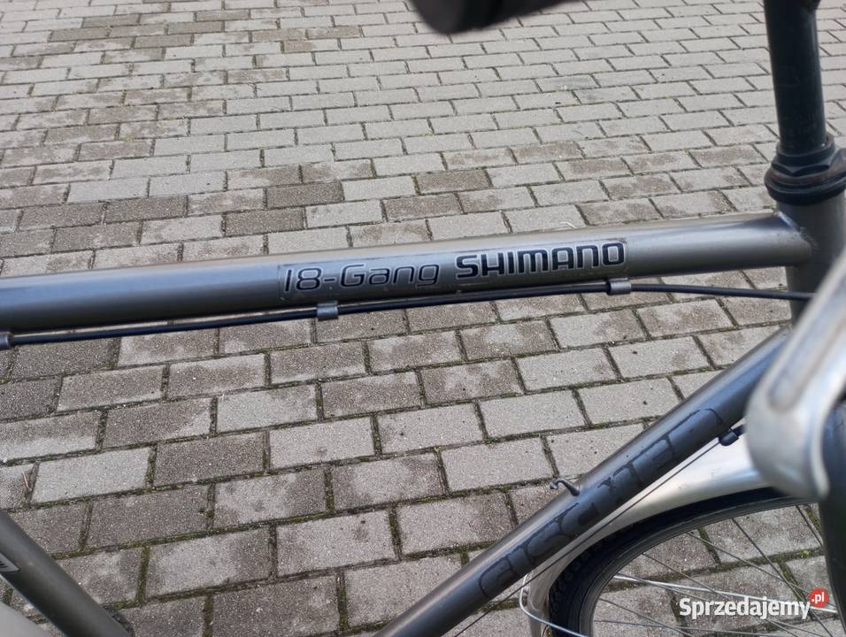 FAJNY NIEMIECKI ROWER FISCHER SHIMANO KOŁA 28 Susz