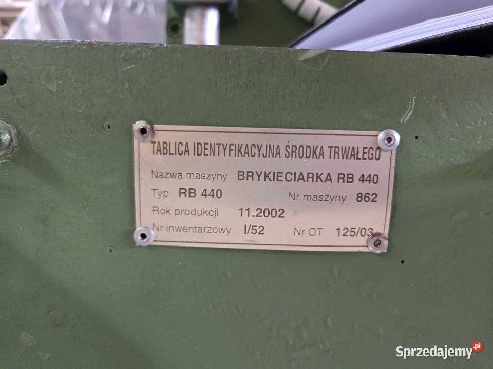 Brykieciarka Ruf nowa Nowy Sącz