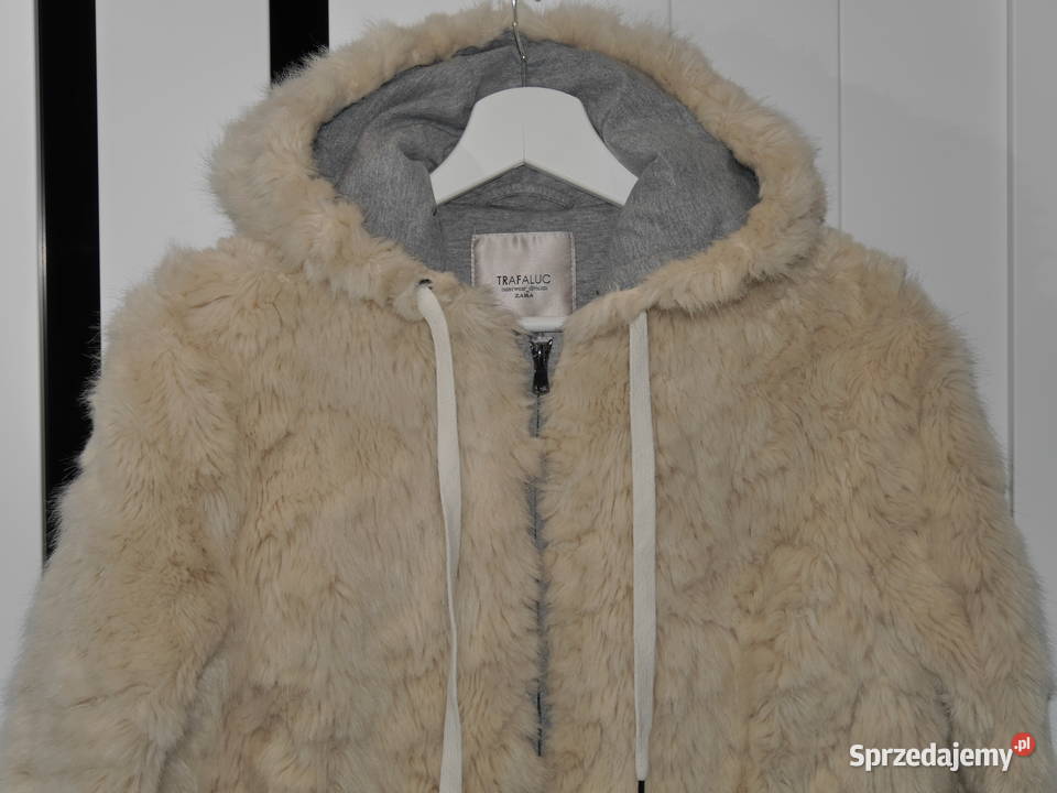 Zara piękna futerkowa kurtka 36 S Kożuszek dolnośląskie Wrocław