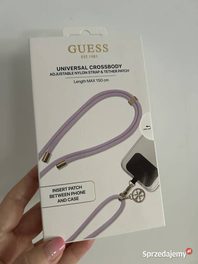 Guess smycz do telefonu nowa oryginalna z charms Pozostałe dolnośląskie Wrocław