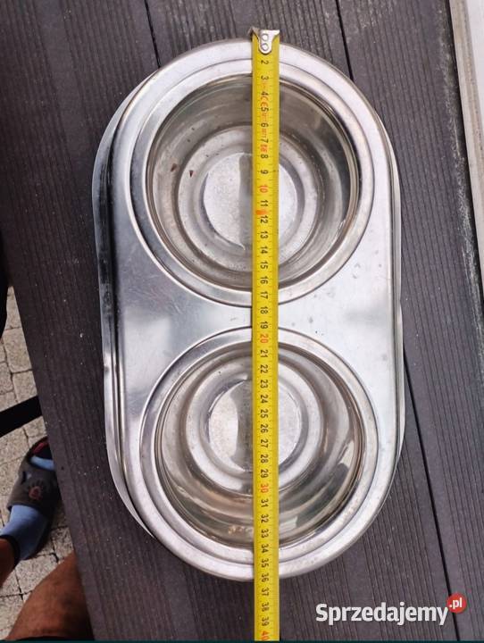 Miska podwójna stalowa sprzedam