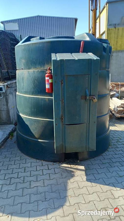 Zbiornik na olej napędowy opałowy o pojemności śląskie Czechowice-Dziedzice