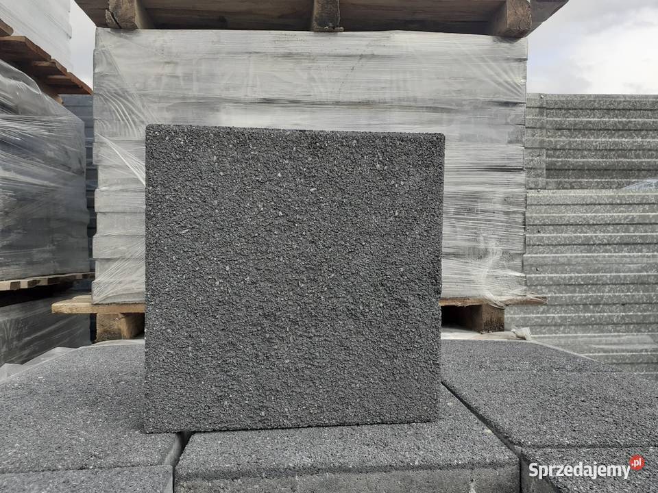 Płytka 35x35x5 Biała Taras Kostka Brukowa Hit Wielogóra