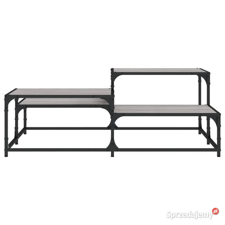 Stolik kawowy szary dąb sonoma 107x107x40 Warszawa
