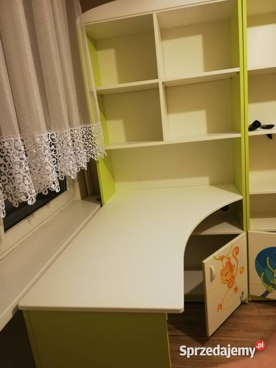 Zestaw mebli firmy MEBLIK szafa nadstawka regał