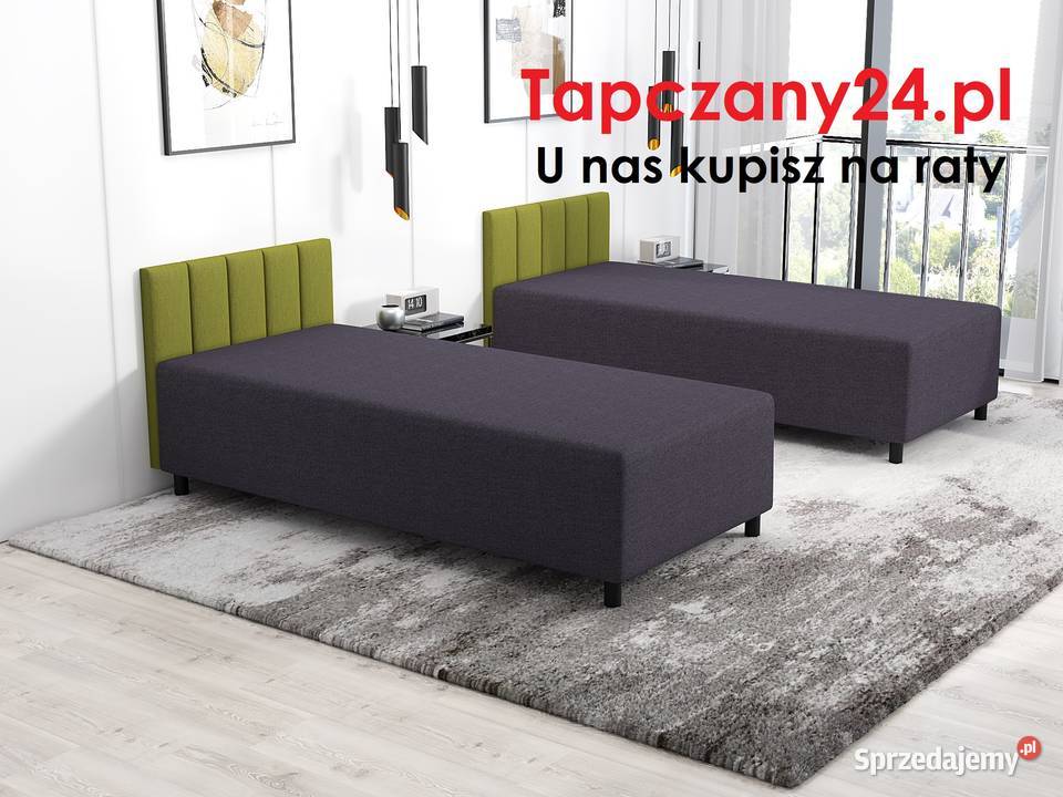 Łóżko jednoosobowe Tapczan młodzieżowy tkanina Wrocław