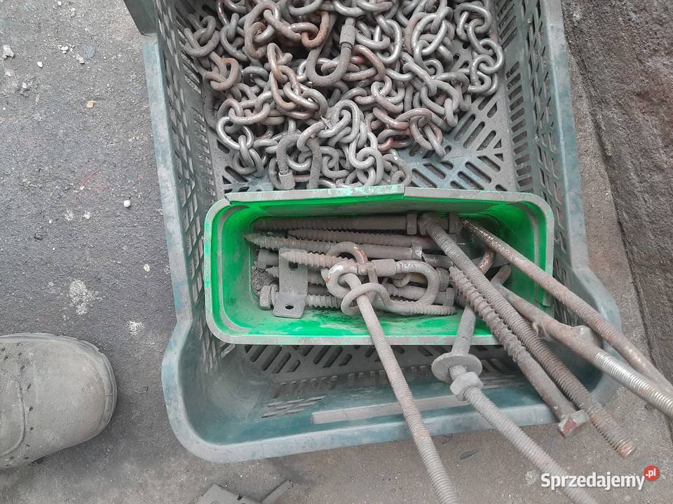 Śruby huśtawki łancuch Turek sprzedam