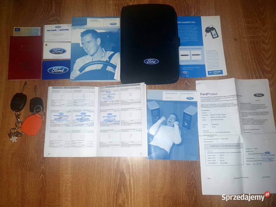 Ford Fiesta Mk6 LIFT 5Dzwiowy 126 Klima Zadbany benzyna Legnica