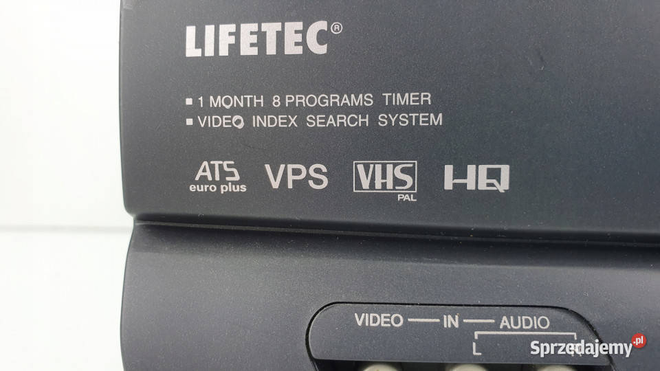 Video magnetowid Lifetec LT9020 6 head VHS Międzychód