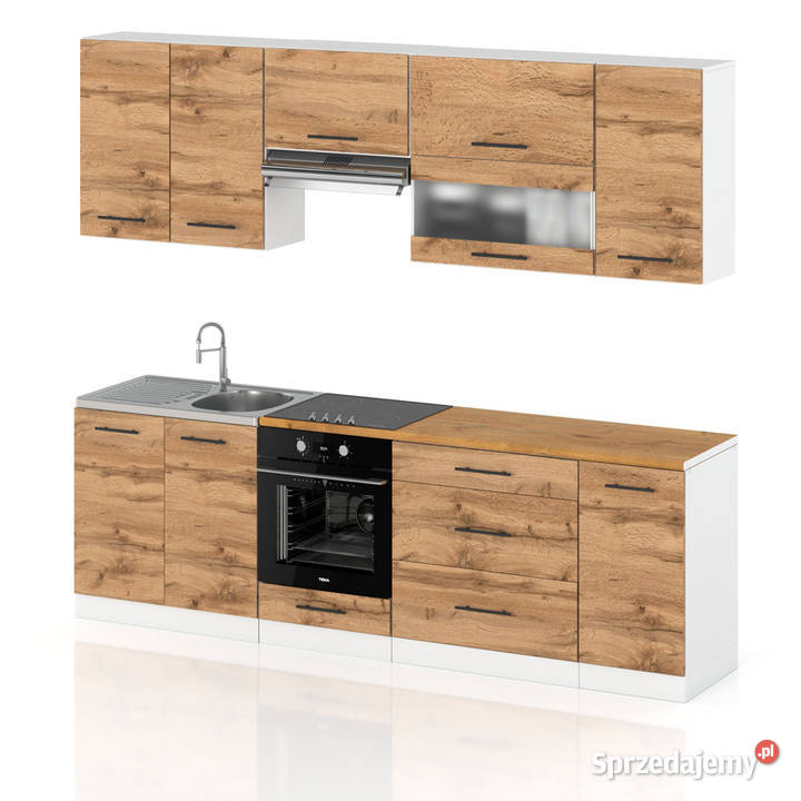Meble Kuchenne Drewniane Zestaw Mebli Kuchennych Elbląg sprzedam