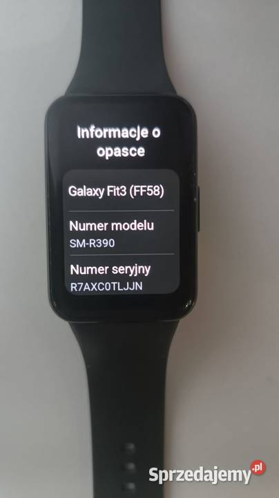 Smartband SAMSUNG Galaxy Fit 3 śląskie Katowice
