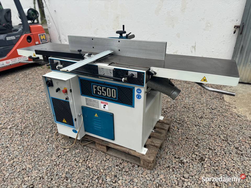 Strugarka Wyrówniarko grubościówka VEBA FS 500 Produkcja małopolskie Kalwaria Zebrzydowska