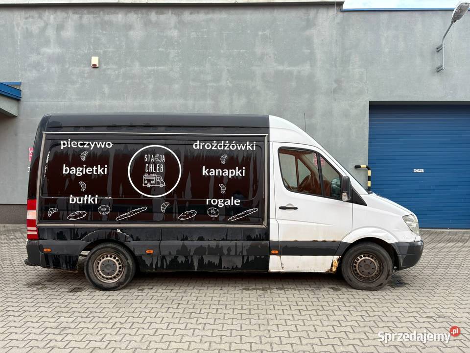 Mercedes Sprinter autosklep pieczywo foodtruck Rok produkcji 2010 Wrocław