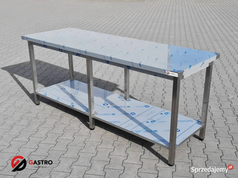 Stół centralny gastronomiczny z półką spawany na Ostrów Wielkopolski