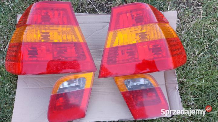 Tylne lampy BMW E46 Komplet Oryginał osobowe zachodniopomorskie Myślibórz