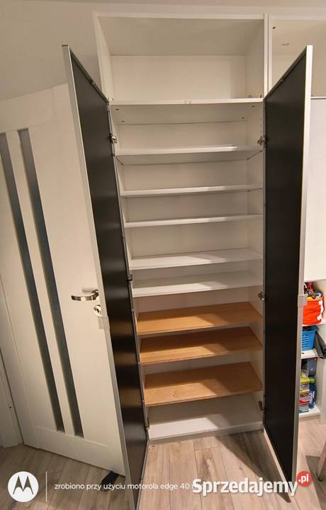 Szafa regał Billy IKEA biały z frontami wielkopolskie Plewiska sprzedam