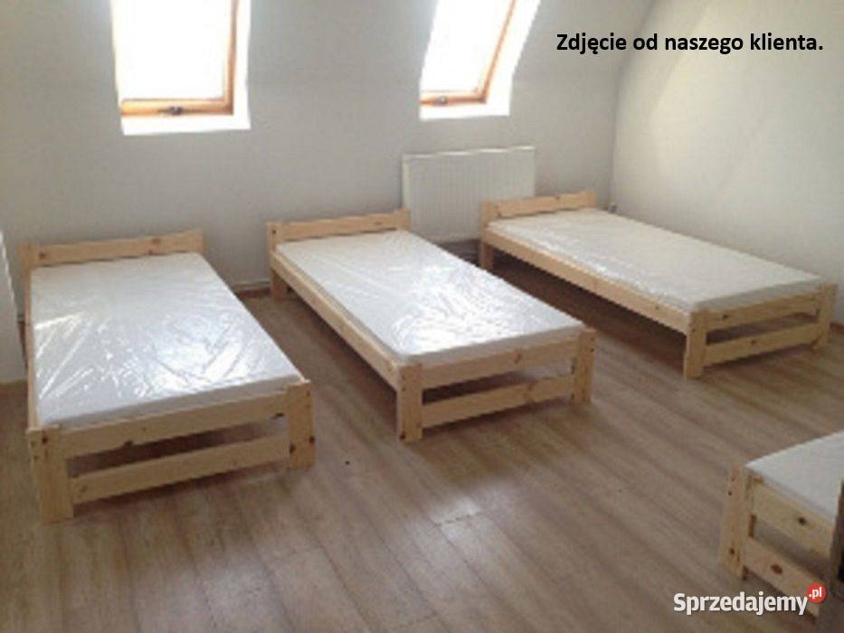 Łóżko Materac 80x200 90x200 Hotelowe mazowieckie Warszawa