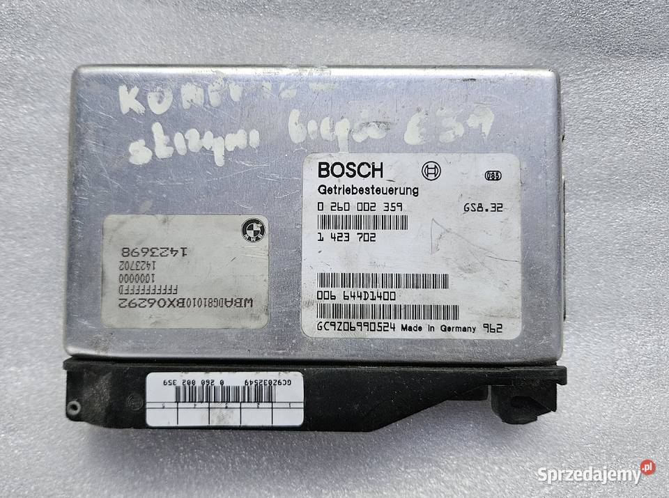 STEROWNIK SKRZYNI BMW Bosch 1423702 0260002359 Lublin