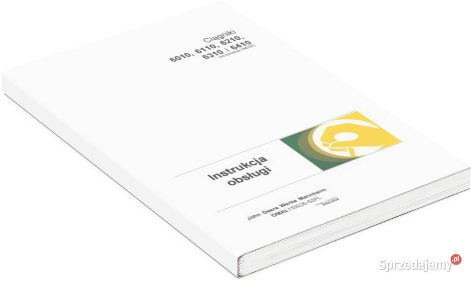 JD John Deere 7350 Instrukcja katalog napraw Szamotuły