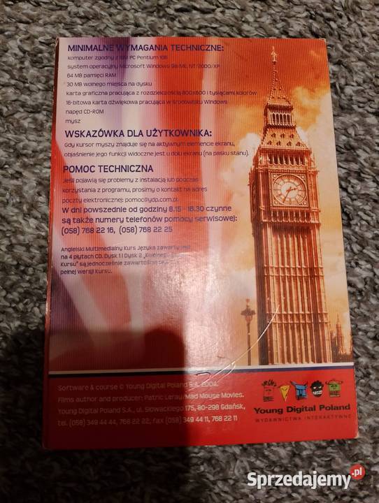 Płyta CD Angielski multimedialny kurs Wrocław