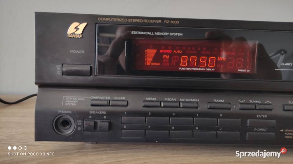 Amplituner Sansui RZ1000 Wzmacniacze i pokrewne Żabno