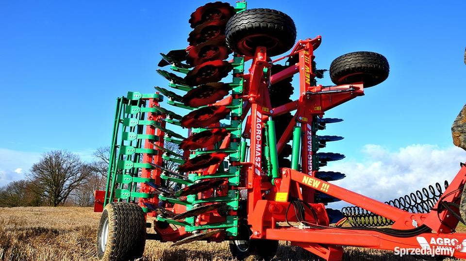 Brona brony talerzowa hydrauliczna półzawieszana kujawsko-pomorskie Rogóźno